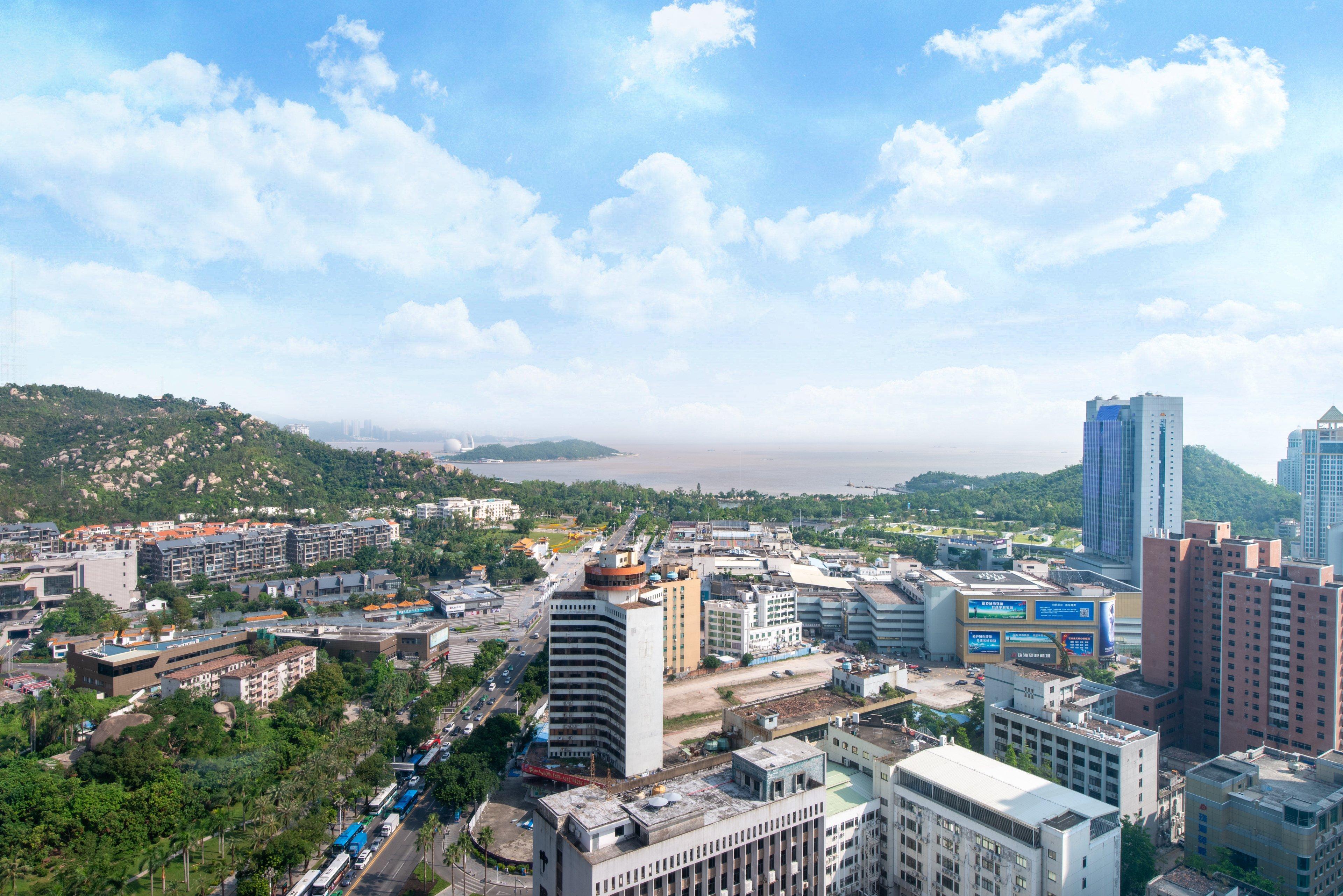 Crowne Plaza Zhuhai City Center By Ihg - Offers Free One-Way Shuttle To Chimelong Ocean Kingdom Eksteriør billede