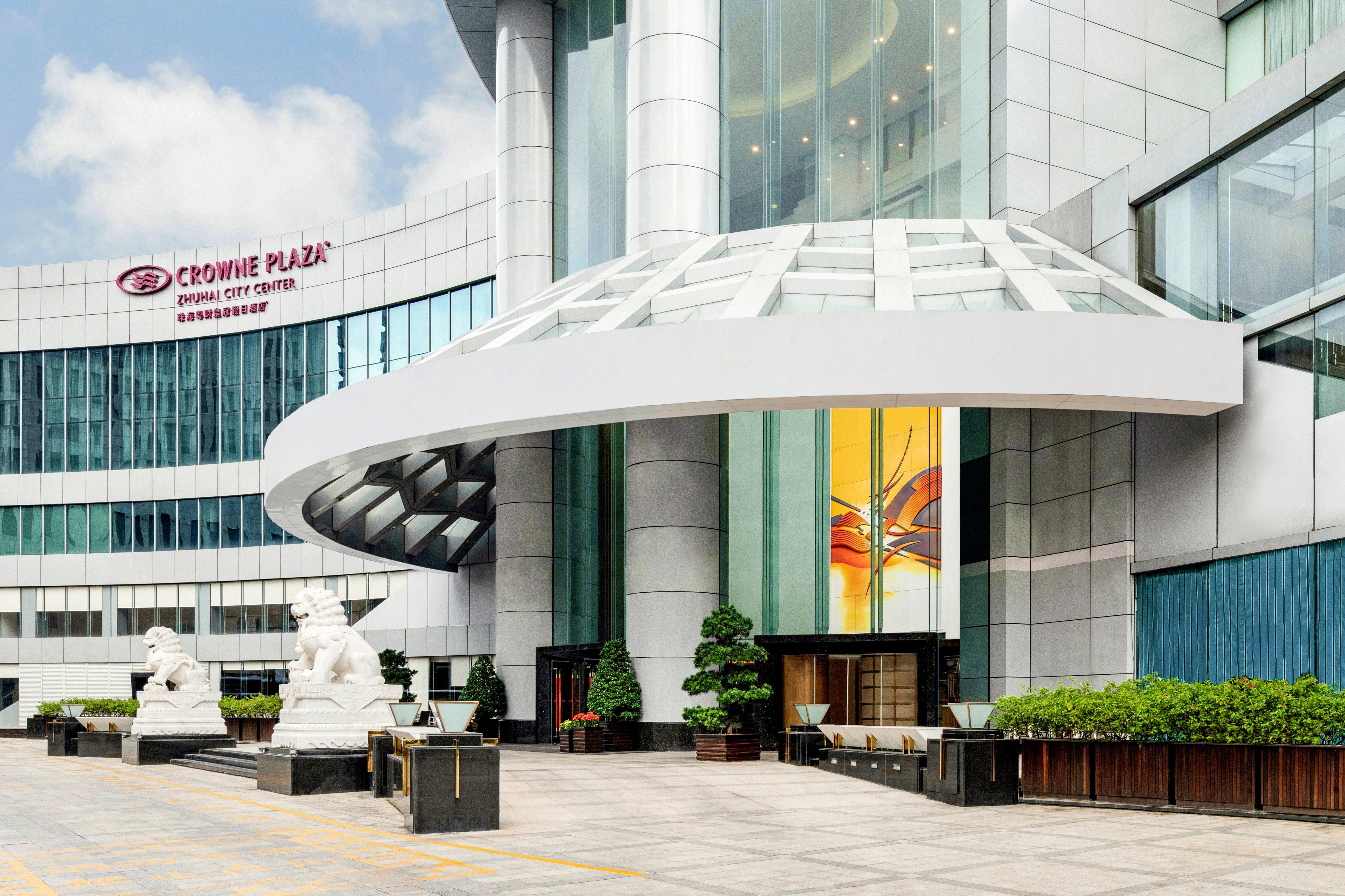 Crowne Plaza Zhuhai City Center By Ihg - Offers Free One-Way Shuttle To Chimelong Ocean Kingdom Eksteriør billede